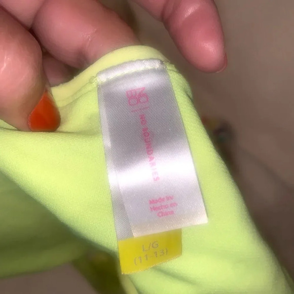 NoBo Neon Stripe Juniors Bikini‎ - Picture 6 of 11